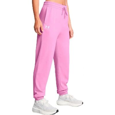 Pantalon de sport Under Armour Rival Terry Rose - Publicité Pantalon de sport Under Armour Rival Terry Rose - Publicité