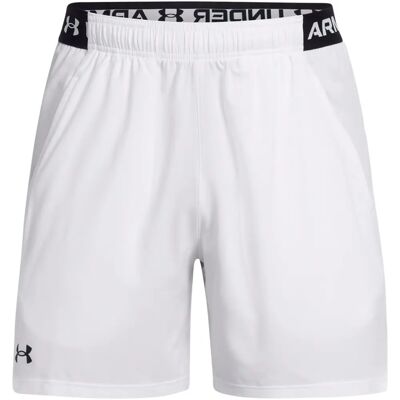 Under Armour Vanish Woven 6" Shorts - White / Black / Pink - Shorts Under Armour Vanish Woven 6" Shorts - White / Black / Pink - Shorts