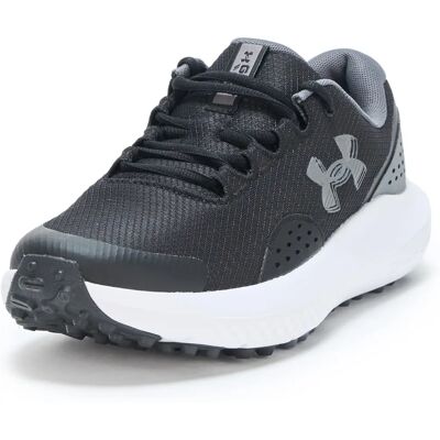 Pantofi de golf Surge de la Under Armour - Negri - Ușori, Rezistenți la apă, Fără ace - Pantofi de golf Pantofi de golf Surge de la Under Armour - Negri - Ușori, Rezistenți la apă, Fără ace - Pantofi de golf
