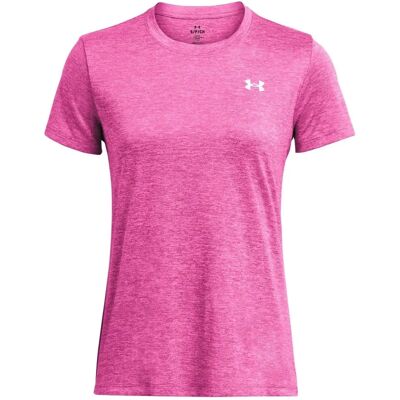 Maglietta Rosa Under Armour Tech Twist - T-Shirt Maglietta Rosa Under Armour Tech Twist - T-Shirt