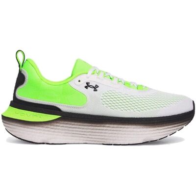 Chaussures de course Under Armour Infinite Elite 2 Vert Fluorescent Blanc - Publicité Chaussures de course Under Armour Infinite Elite 2 Vert Fluorescent Blanc - Publicité