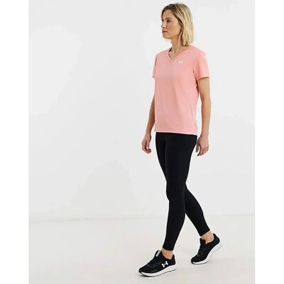 Under Armour - Tech Twist V-neck Short Sleeve - Pink - XXL - T-shirt Under Armour - Tech Twist V-neck Short Sleeve - Pink - XXL - T-shirt