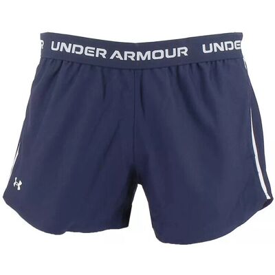 Under Armour Tech Play Up Shorts - Azul Medianoche / Blanco - Shorts Under Armour Tech Play Up Shorts - Azul Medianoche / Blanco - Shorts