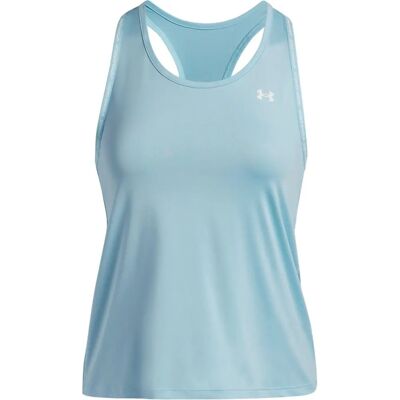 Débardeur Light Blue Under Armour Tech Knockout - T-shirt - Publicité Débardeur Light Blue Under Armour Tech Knockout - T-shirt - Publicité