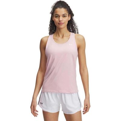 Under Armour Tech Knockout Tank - Roze - S - Tank Top Under Armour Tech Knockout Tank - Roze - S - Tank Top