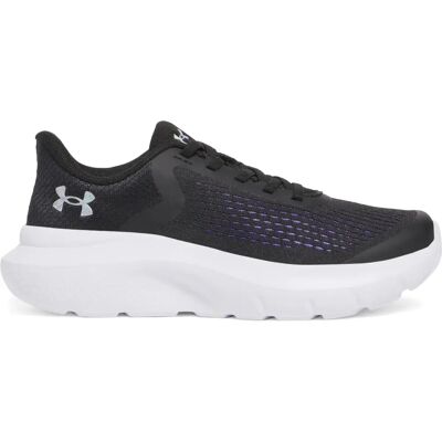 Baskets Under Armour Rogue 5 AL pour enfants - Noir et blanc - Publicité Baskets Under Armour Rogue 5 AL pour enfants - Noir et blanc - Publicité