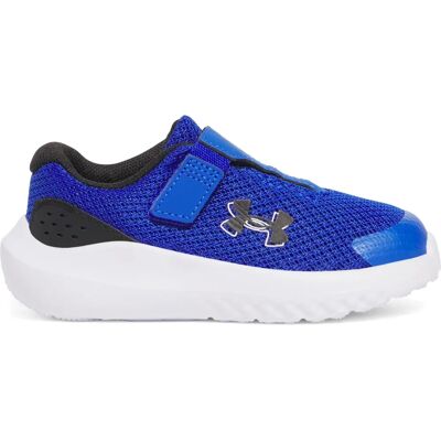 Tênis de corrida infantil Surge 4 da Under Armour - Azul Tênis de corrida infantil Surge 4 da Under Armour - Azul