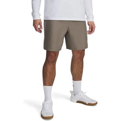 Under Armour Woven Wordmark Short - Taupe - Shorts Under Armour Woven Wordmark Short - Taupe - Shorts