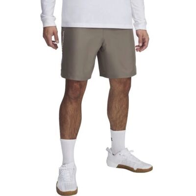 Under Armour Woven Wordmark Short Taupe XXL - Shorts - Publicité Under Armour Woven Wordmark Short Taupe XXL - Shorts - Publicité
