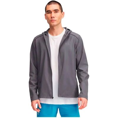 Sweat à capuche gris 3XL Under Armour Launch pour homme - Sweatshirt - Publicité Sweat à capuche gris 3XL Under Armour Launch pour homme - Sweatshirt - Publicité