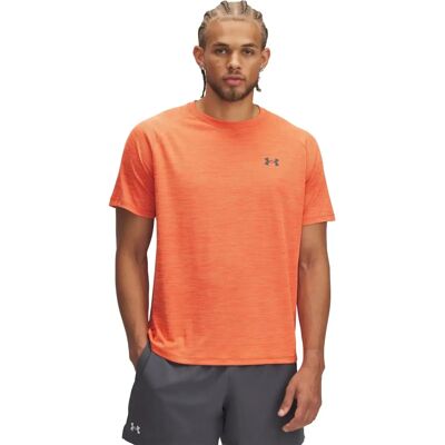 Tricou tehnic texturat Under Armour pentru bărbați - Portocaliu - L Tricou tehnic texturat Under Armour pentru bărbați - Portocaliu - L