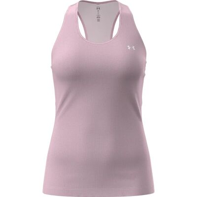 Under Armour HeatGear Armour Racer Tanktop - Damen - Rosa / Weiß Under Armour HeatGear Armour Racer Tanktop - Damen - Rosa / Weiß
