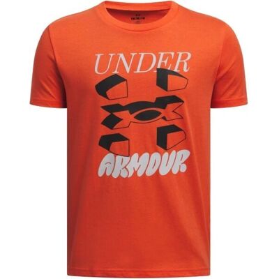 Tricou pentru băieți Under Armour - Bumbac, Roșu, M - Tricou Tricou pentru băieți Under Armour - Bumbac, Roșu, M - Tricou