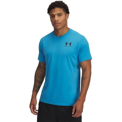 T-shirt Under Armour Heatgear Fitted Bleu Noir XL - Vêtements de Sport - Publicité T-shirt Under Armour Heatgear Fitted Bleu Noir XL - Vêtements de Sport - Publicité