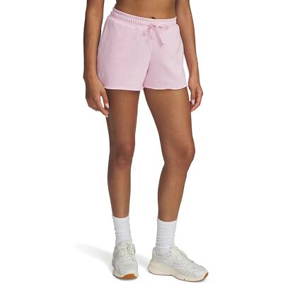 UNDER ARMOUR Damen Short UA Rival Terry rosa - Shorts UNDER ARMOUR Damen Short UA Rival Terry rosa - Shorts