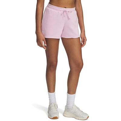 Under Armour - UA Rival Terry Short - Prime Pink - XL - Shorts Under Armour - UA Rival Terry Short - Prime Pink - XL - Shorts