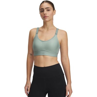 Under Armour Damen Sport-BH Infinity Mid - Oliv - Mitt-Höher Support Under Armour Damen Sport-BH Infinity Mid - Oliv - Mitt-Höher Support