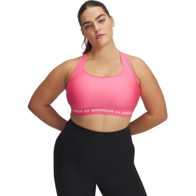 Under Armour Crossback Sport-BH - Rosa/Weiß - Sport-BH Under Armour Crossback Sport-BH - Rosa/Weiß - Sport-BH
