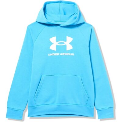 Hanorac din fleece albastru pentru băieți Under Armour Hanorac din fleece albastru pentru băieți Under Armour