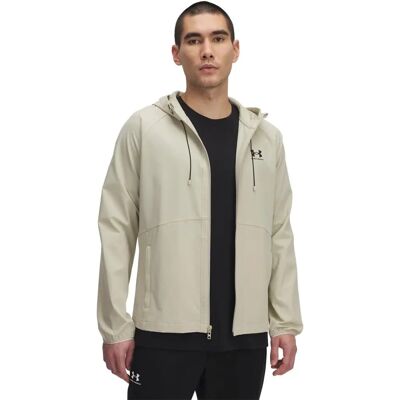 Under Armour Braune Windbreaker Jacke - L Under Armour Braune Windbreaker Jacke - L