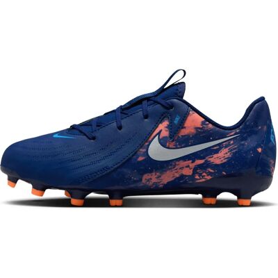 Nike Kinder Phantom GX II Academy FG/MG Fußballschuhe - Blau Nike Kinder Phantom GX II Academy FG/MG Fußballschuhe - Blau