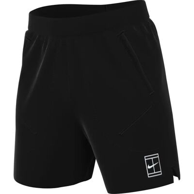 Nike Court Advantage Dri-Fit 6in Tennisshorts - Schwarz Nike Court Advantage Dri-Fit 6in Tennisshorts - Schwarz