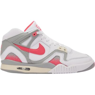 Nike Air Tech Challenge 2 Blanc/ Rose Racer-Lt Smoke Grey Baskets - Chaussures - Publicité Nike Air Tech Challenge 2 Blanc/ Rose Racer-Lt Smoke Grey Baskets - Chaussures - Publicité