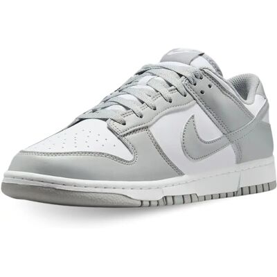 Nike Dunk Low Retro Blanc/ Lt Smoke Grey Baskets - Chaussures Décontractées - Publicité Nike Dunk Low Retro Blanc/ Lt Smoke Grey Baskets - Chaussures Décontractées - Publicité