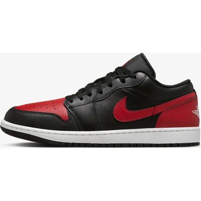 Jordan Low Bred - Ægte læderoverdel - Air-Sole - Sneakers Jordan Low Bred - Ægte læderoverdel - Air-Sole - Sneakers