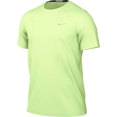 Nike Miler - Lime - UV-skyddande löpar-T-shirt för herrar Nike Miler - Lime - UV-skyddande löpar-T-shirt för herrar