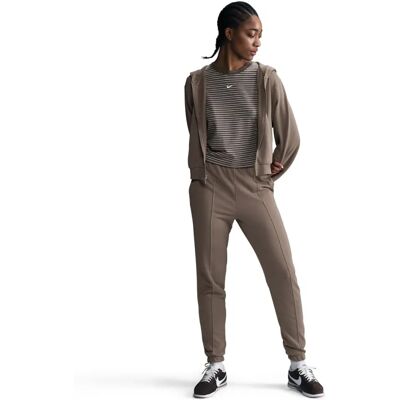 Pantaloni Sportivi Donna NIKE - Vita alta - Marrone - XS Pantaloni Sportivi Donna NIKE - Vita alta - Marrone - XS