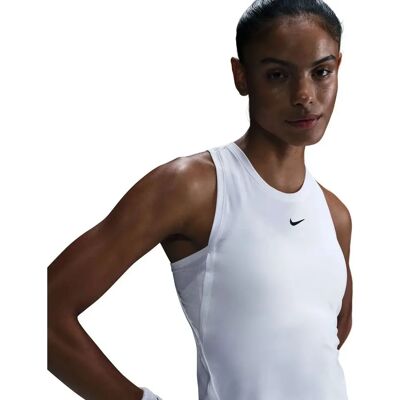 Nike Victory Damen Weiß/Schwarz Dri-FIT Tennistop Nike Victory Damen Weiß/Schwarz Dri-FIT Tennistop