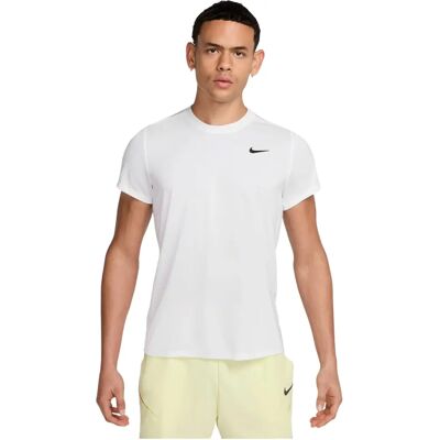 Nike Victory Wit/Zwart Dri-FIT Tennisshirt Nike Victory Wit/Zwart Dri-FIT Tennisshirt