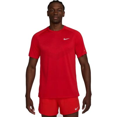 Nike Heren Dri-FIT ADV Stride Kort Mouw Running Shirt Nike Heren Dri-FIT ADV Stride Kort Mouw Running Shirt