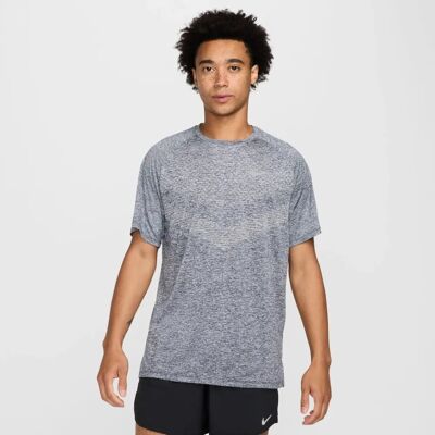 Nike Herren Thunder Blue Dri-FIT Stride Laufshirt - Laufshirt Nike Herren Thunder Blue Dri-FIT Stride Laufshirt - Laufshirt