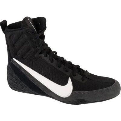 Bottes de boxe Nike Machomai 3 - Résistantes, Légères, Noires - Publicité Bottes de boxe Nike Machomai 3 - Résistantes, Légères, Noires - Publicité