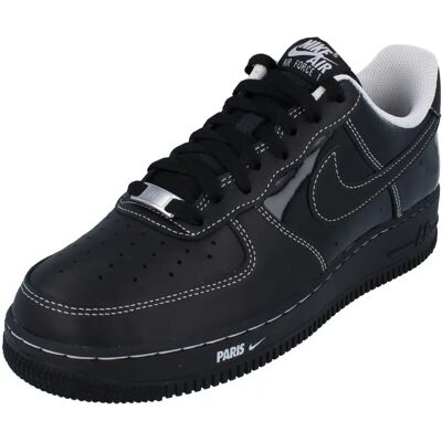 Nike Air Force Low - Sneakers - Sort - Læder - Størrelse 46 Nike Air Force Low - Sneakers - Sort - Læder - Størrelse 46