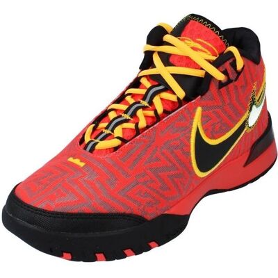 Nike LeBron Czerwone Buty Sportowe - Wsparcie & Napęd Nike LeBron Czerwone Buty Sportowe - Wsparcie & Napęd