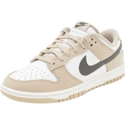 Nike Dunk Low Retro - Skórzane Beżowe Sneakers dla Mężczyzn Nike Dunk Low Retro - Skórzane Beżowe Sneakers dla Mężczyzn