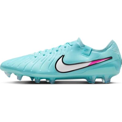 Nike TIEMPO LEGEND 10 ELITE FG - Bleu - Flyknit - Bottes de football - Publicité Nike TIEMPO LEGEND 10 ELITE FG - Bleu - Flyknit - Bottes de football - Publicité