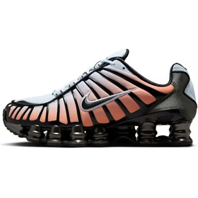 Nike W Shox Tl Blå Tints/Sort - Total Orange Sko Nike W Shox Tl Blå Tints/Sort - Total Orange Sko