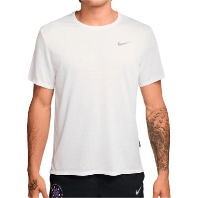 Nike - Dri-FIT Breathe Miler - Weiß - Herren - T-Shirt Nike - Dri-FIT Breathe Miler - Weiß - Herren - T-Shirt