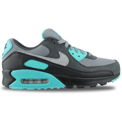 Nike Air Max 90 Grå/ Ulv grå/ Dusty Cactus - Sneakers Nike Air Max 90 Grå/ Ulv grå/ Dusty Cactus - Sneakers