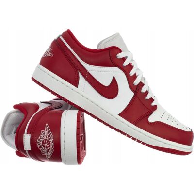 Nike - Air Jordan 1 Low - Weiß - Größe 44 - Schuhe Nike - Air Jordan 1 Low - Weiß - Größe 44 - Schuhe