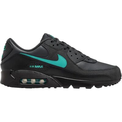 Nike Air Max 90 - Cuir, Gris, Taille 46 - Baskets - Publicité Nike Air Max 90 - Cuir, Gris, Taille 46 - Baskets - Publicité