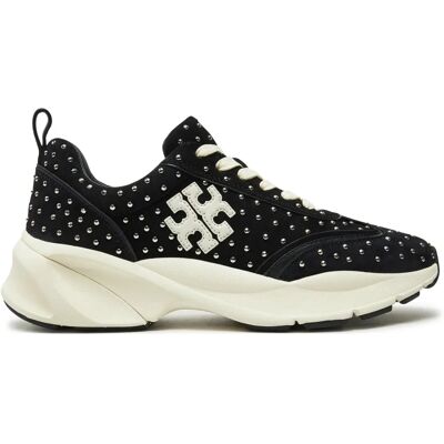 Tory Burch - Sneakersy Good Luck Studded Trainer 161961 - Schwarz - Sneakers Tory Burch - Sneakersy Good Luck Studded Trainer 161961 - Schwarz - Sneakers