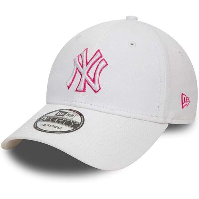 Casquette New Era Team Outline 9Forty New York Yankees - New York Yankees 9forty (60503409) blanche - Publicité Casquette New Era Team Outline 9Forty New York Yankees - New York Yankees 9forty (60503409) blanche - Publicité
