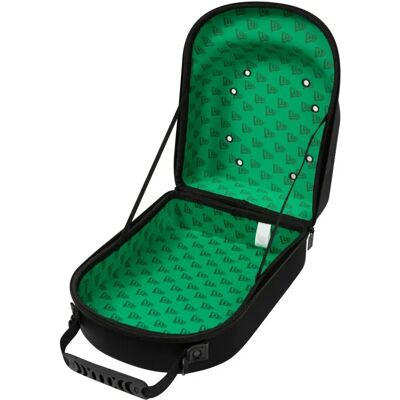 New Era 6 Cap Carrier Tasche - Schwarz/ Kelly Green - Cap Carrier Tasche New Era 6 Cap Carrier Tasche - Schwarz/ Kelly Green - Cap Carrier Tasche