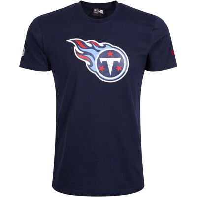 New Era Tennessee Titans Azul M Short Sleeve T-shirt - T-shirt New Era Tennessee Titans Azul M Short Sleeve T-shirt - T-shirt