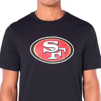 Fekete San Francisco 49ers Póló - NFL Csapat Logó Fekete San Francisco 49ers Póló - NFL Csapat Logó